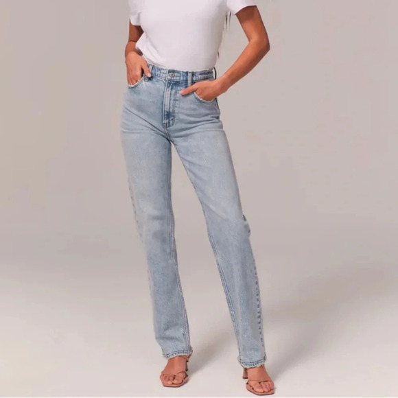 NEW Abercrombie The '90s Straight - Picture 1 of 14